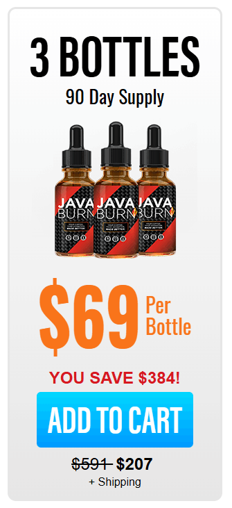 Java Burn 3 Bottles Pricing