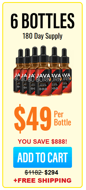 Java Burn 6 Bottles Pricing